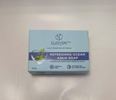 ILIKAM revitalizing aqua soap with eucalyptus and peppermint