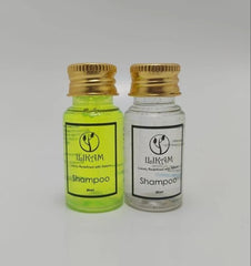 ILIKAM Aloe-Neem Shampoo and Bath Gel Combo 20ml Each | Hotel Toiletries Kit for Hotel Rooms, Guest House, Marriage Hall and Hospitality