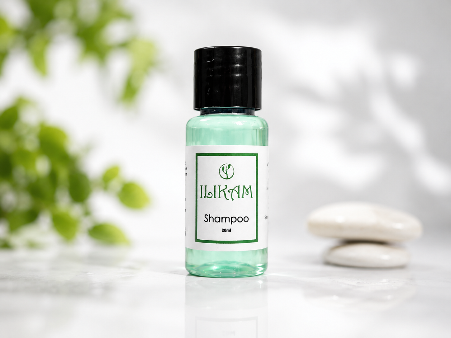 20 ml Shampoo Bottle Kit (Pack of 100 Pieces)