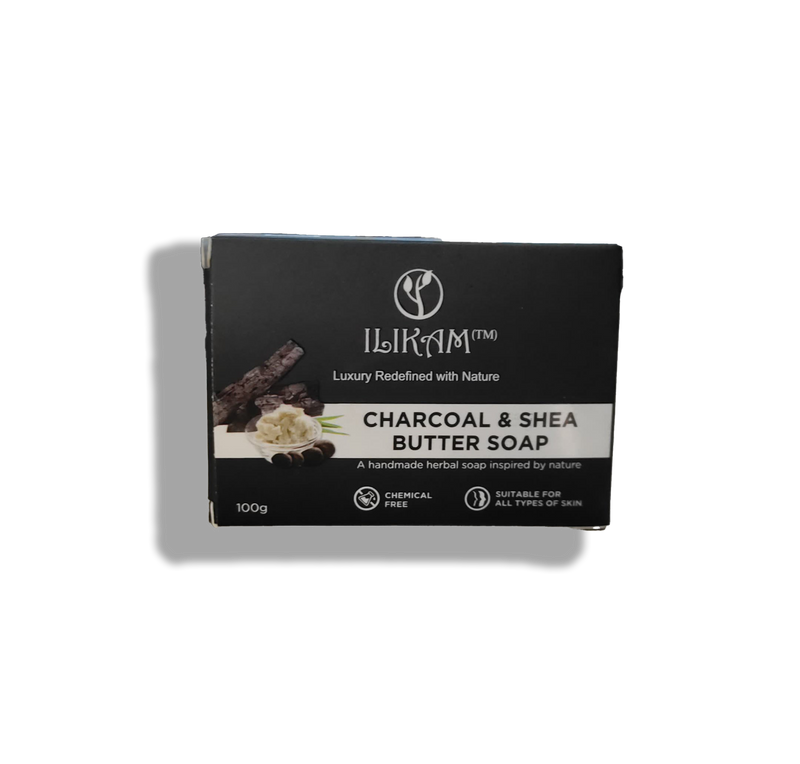 Activated Charcoal Soap with Shea Butter